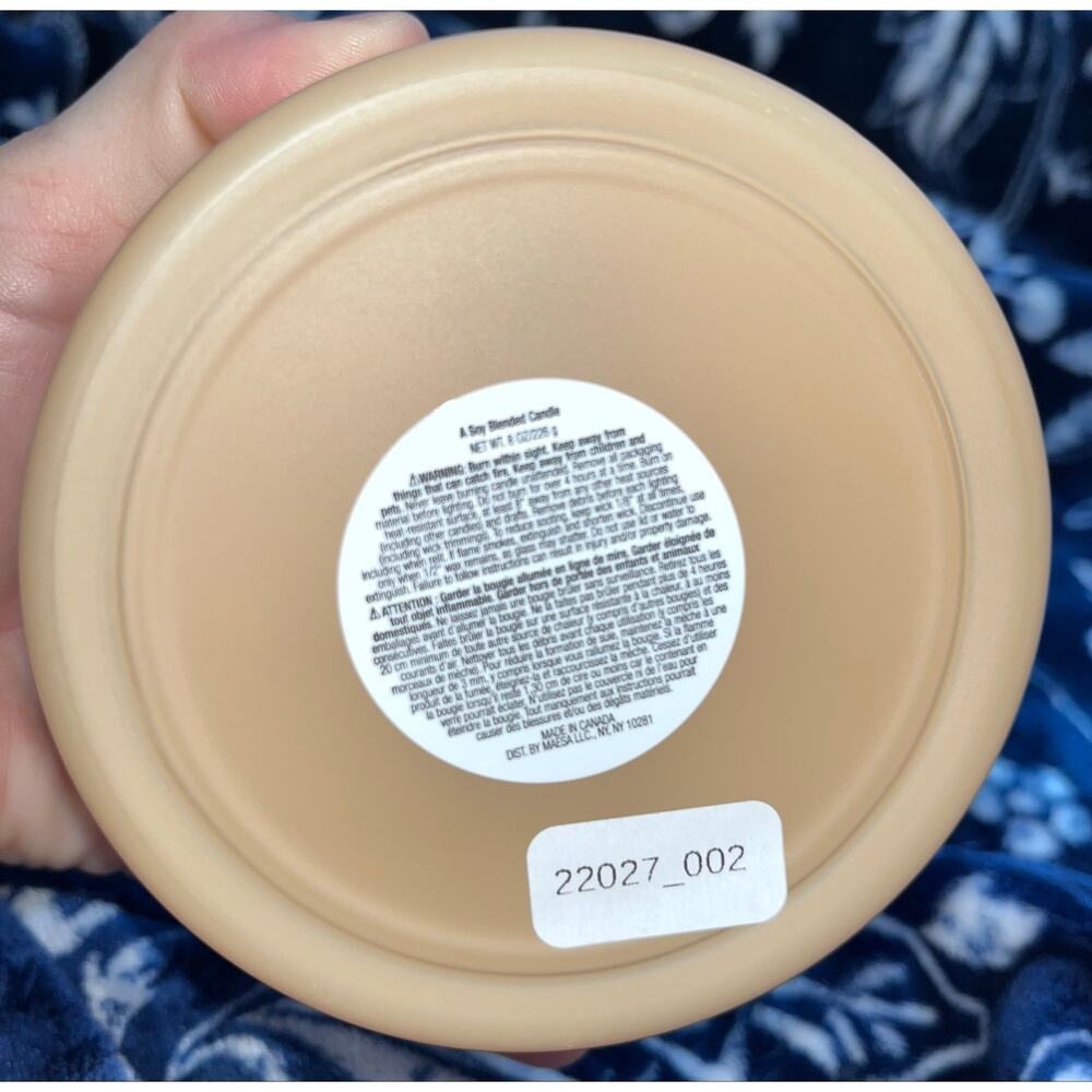 NEW! BODY BY TPH Anyplace Anytime Vanilla & Tuberose Soy Wax Blend Candle (8oz) - Picture 7 of 8